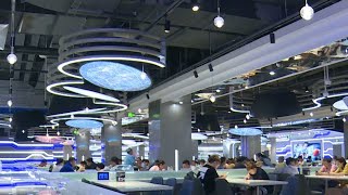 Robots take over shifts at a restaurant in Shanghai