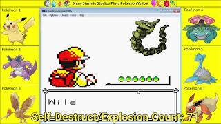 Shiny Starmie Pokemon Yellow Episode 128 Explosive Training Part 25