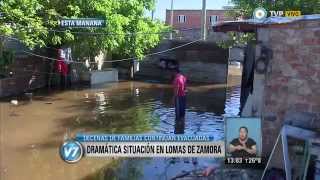 Visión 7 - Consecuencias del temporal en Lomas de Zamora y Mercedes (1 de 3)