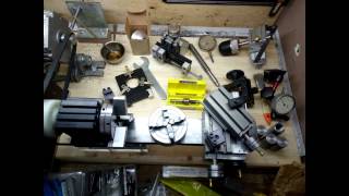 продано!!! мини токарный часовой станок по металлу Taig lathe