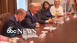 Trump hosts lawmakers again at the White House