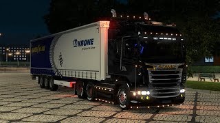 ETS2 久しぶりのRJLスカニアと新しいトレーラー
