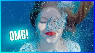 TESTING WATERPROOF MAKEUP UNDERWATER!! | NikkieTutorials