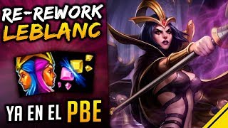 REWORK LEBLANC - HABILIDADES ya en PBE vuelve la ANTIGUA | Noticias LoL Jota