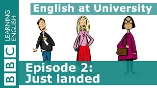 English at University: 2 - Learn phrases about asking for directions