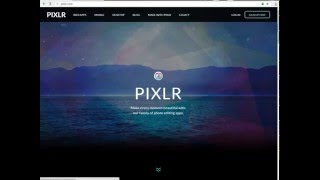 Как сделать шапку без программы на сайте PIXLR.COM