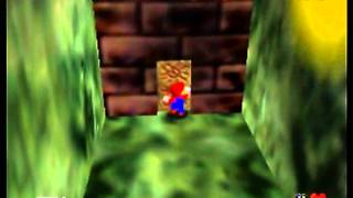 スーパーマリオ64　ケムリめいろのひじょうぐち　10秒71