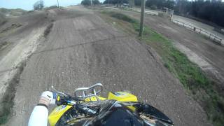 Hard Rock cycle park/mx ATV on main track. 1/25/2012