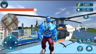 Incredible Monster Superhero City Battle with Helicopter | Green Monster Hero - Android GamePlay