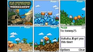 "Cannons Tournament" - Macrospace 2003 year OLD RARE!!!! (Java Game)
