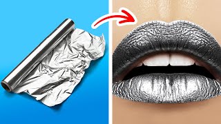 Best Lip Makeup Tutorial || Beauty Hacks And Nail Designs