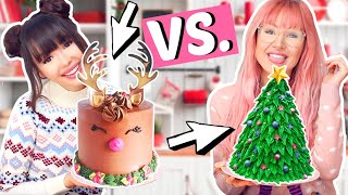 RENTIER Torte gegen WEIHNACHTSBAUM Torte - BFF Battle ? Weihnachts Torten | ViktoriaSarina