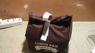 Обзор Lunch Bag, термо-сумка для бутербродов и еды