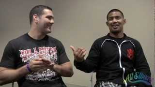 Mark Munoz & Chris Weidman talk about punching each other on July 11