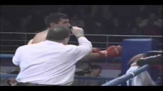Great boxing knockout ever from KAZAH. Kanat Slyam vs Hakobyan Andranik