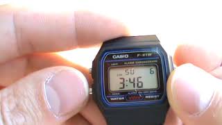 Обзор часов Casio F-91W-1D от IMchasov.Ru
