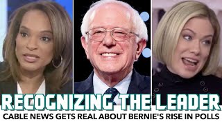 Cable News Gets Real About Bernie's Rise In Polls