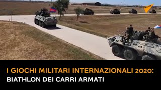 i Giochi Militari Internazionali 2020, Biathlon dei carri armati