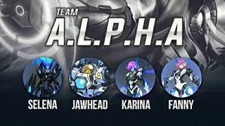 NEW TEAM SQUAD A.L.P.H.A || mobile legend