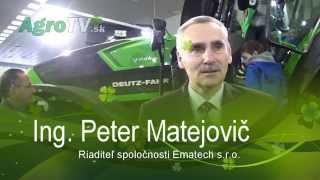 Ematech Radošina na Agrosalóne 2015