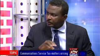 Communication Service Tax - PM Express on Joy News (4-7-13)