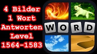 4 Bilder 1 Wort - Level 1564-1583 - Finde 5 Tiere! - Lösungen Antworten