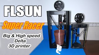 Review FLSUN Super Racer | Super Fast 3D Printer 100-200mm/s