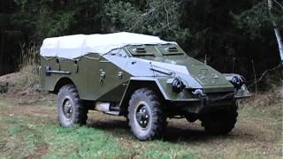 Тест-драйв БТР-40.