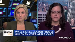 NY Financial Services superintendent Linda Lacewell on the probe into Goldman Sachs
