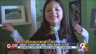 West Chester 8-year-old wants cure for CCHS, rare condition that makes her breathing not automatic