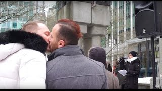 People in Vancouver Trying to Spread Love