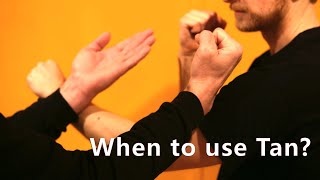 Wing Chun Tan Application and Exercise