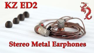 KZ  ED2 распаковка и обзор //ПРЕВОСХОДНЫЙ ЗВУК за 6$