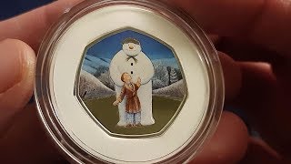 Silver proof and Bunc Snowman 2019 + bonus coins and note @ the bank