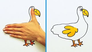 30 ASTUCES DE DESSIN QUE TU VOUDRAS TESTER SUR LE CHAMPS