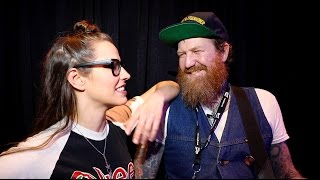 Epiphone Signature Artist Brent Hinds at NAMM 2017