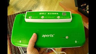 Ремонт вакууматора Aperts c Aliexpress