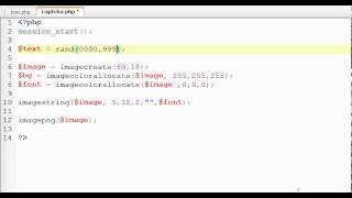 16 make captcha code with session
