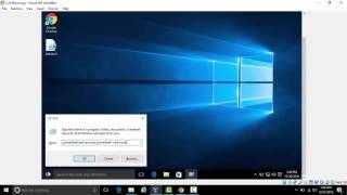how to start a PowerShell with administrator rights in run