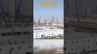 Hospital de Wuhan, así va la construcción #coronavirus #china #wuhan #news