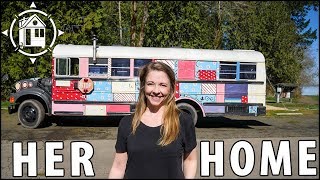 Skoolie Conversion: Young Woman Defies Normality to Live in a Bus