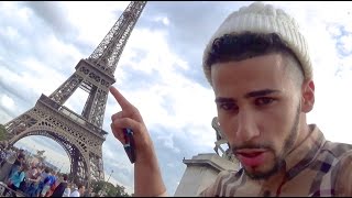 TOUCHING THE EIFFEL TOWER!!
