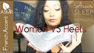 Asmr [french accent] why women wear High Heels * sleep hypnosis * Heel tapping