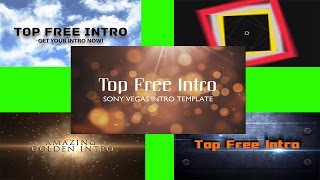 Top 5 Intro Template “Sony Vegas Pro 14”, 13, 12 Free Download