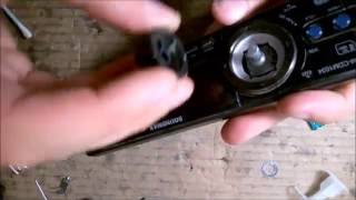 Автомагнитола soundmax, замена энкодера. / Encoder replacement