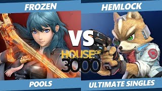 Smash Ultimate Tournament - Frozen (Byleth) Vs. Hemlock (Fox) SSBU Xeno 198 Pools