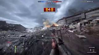 BATTLEFIELD 1 benchmark FORT THE VAUX ULTRA settings (64 players conquest)