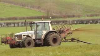 Umbilical slurry spreading - Mohan Farm services