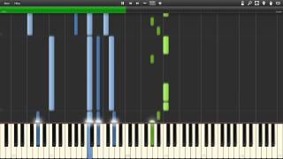Макс Корж - Пламенный свет Piano (Synthesia)