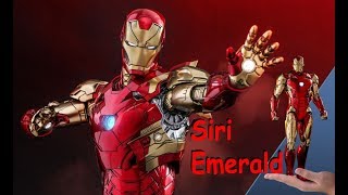 Hot Toys Iron Man Mk 46 Concept Art Captain America Civil War Diecast 1/6 Scale MMS 489 D25